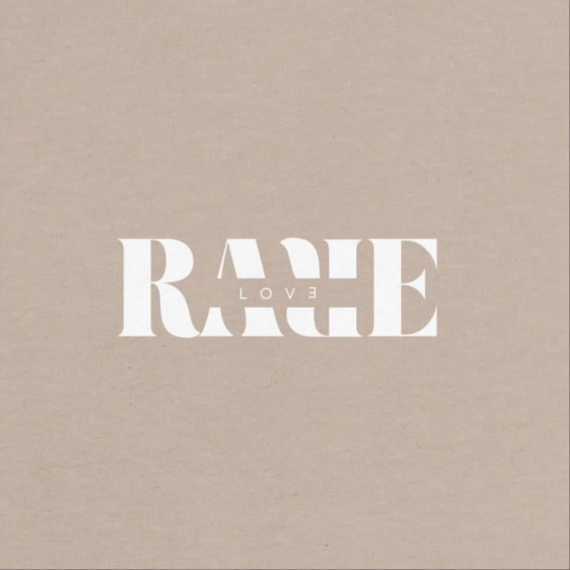 WOMEN'S LOVE RARE BEIGE TEE