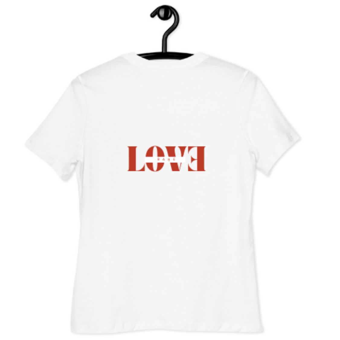 WOMEN'S LOVE RARE WHITE TEE