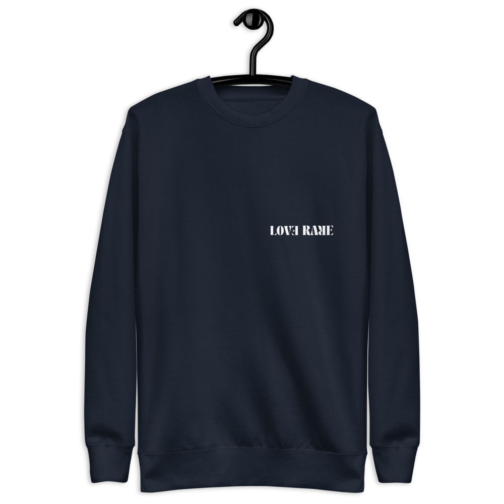 LOVE RARE MANTRA BLUE HOODIE