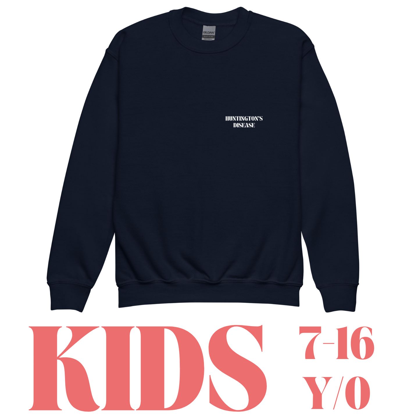 HUNTINGTON'S DISEASE KIDS HOODIE