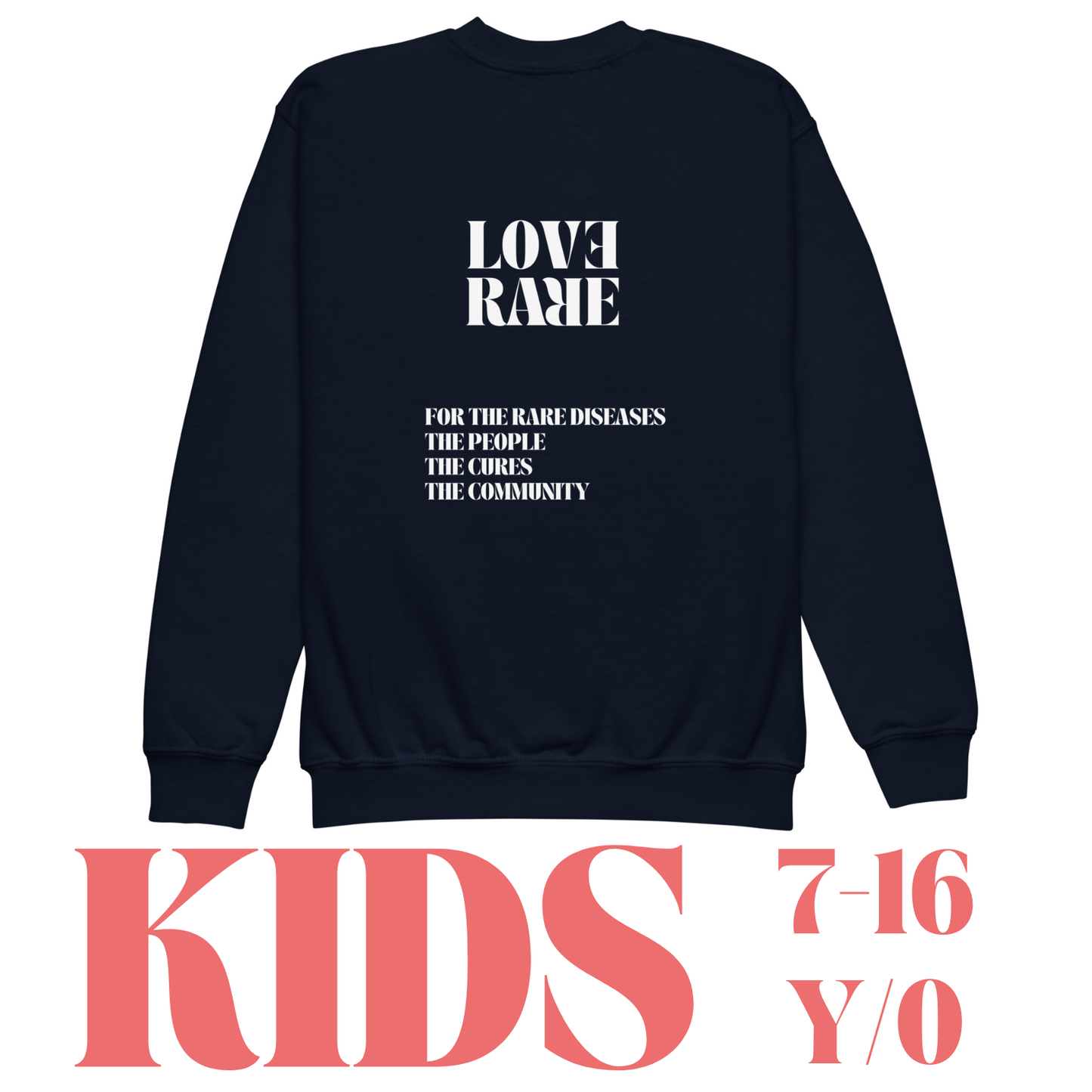 LOVE RARE KIDS NAVY SWEATSHIRT