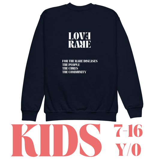 LOVE RARE KIDS NAVY SWEATSHIRT