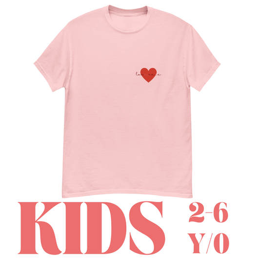LOVE RARE TODDLER PINK TEE