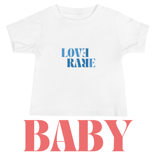 LOVE RARE WHITE BABY TEE